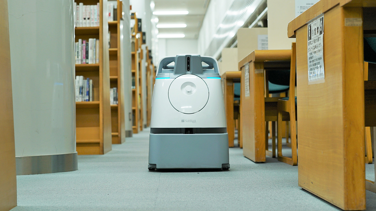 業務用ロボット Whiz ウィズ 導入事例 広島県公共施設 様