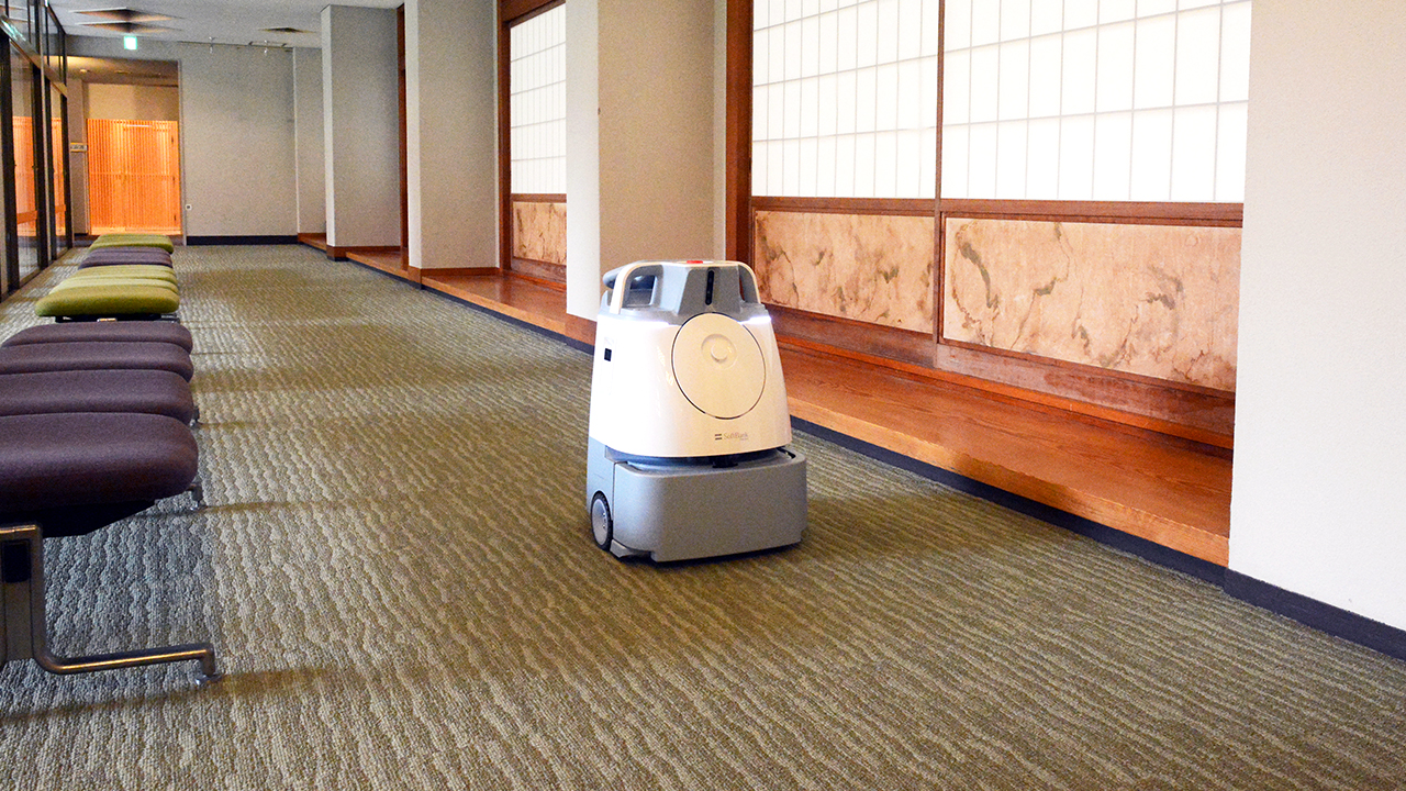 業務用ロボット Whiz ウィズ 導入事例 株式会社吉池旅館 様